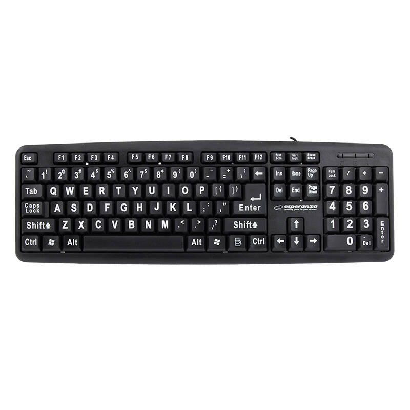 ESPERANZA WIRED BIG LETTERS USB KEYBOARD FLORIDA_1