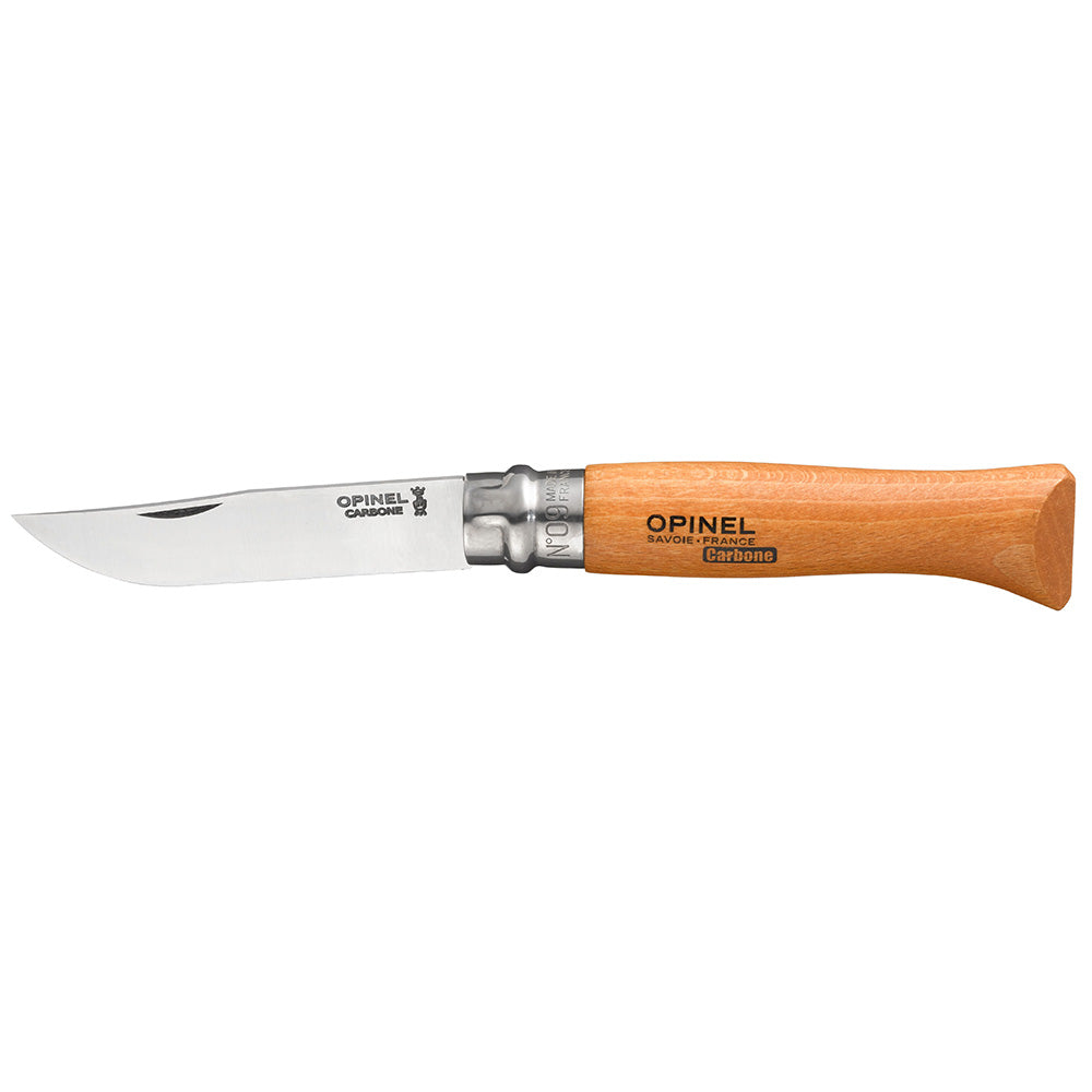 Navalha de aÃ§o de carbono nÂº9, lÃ¢mina de 9cm. opinel_0