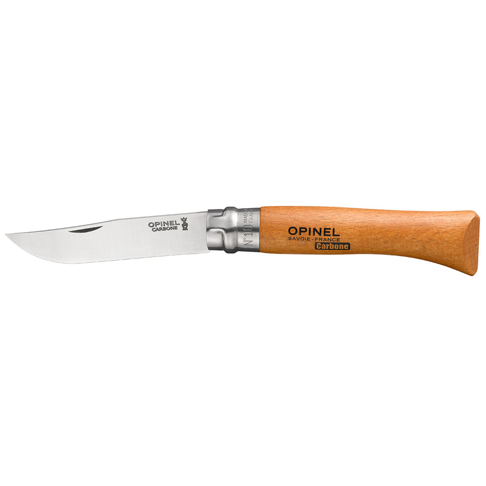 Navalha de aÃ§o de carbono nÂº10, lÃ¢mina de 10cm. opinel_0