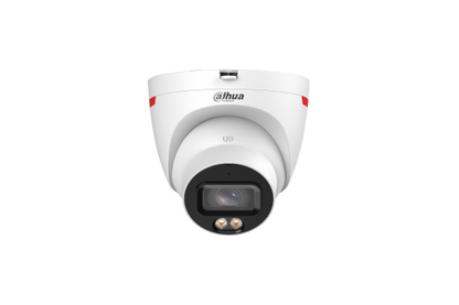 (DH-IPC-HDW2449TP-S-LED-0280B-PRO-S1) DAHUA CAMARA IP WIZCOLOR TURRET WIZSENSE SERIE 2 4MP CON INTELIGENCIA ARTIFICIAL SOPORTA MICROSD 256GB, 12 VDC/POE, 1967, SMD PLUS, WDR 120DB, OPTICA FIJA  2.8MM_1