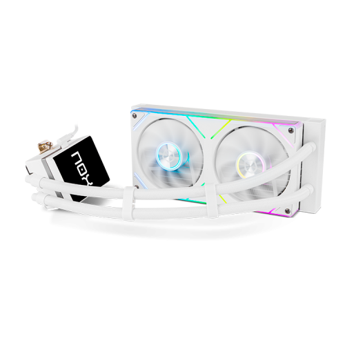 Sistema de Refrigeración Líquida Nox M-240 LCD/ Blanco_2