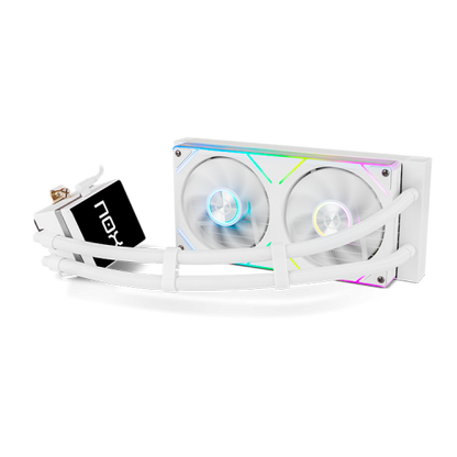 Sistema de Refrigeración Líquida Nox M-240 LCD/ Blanco_2