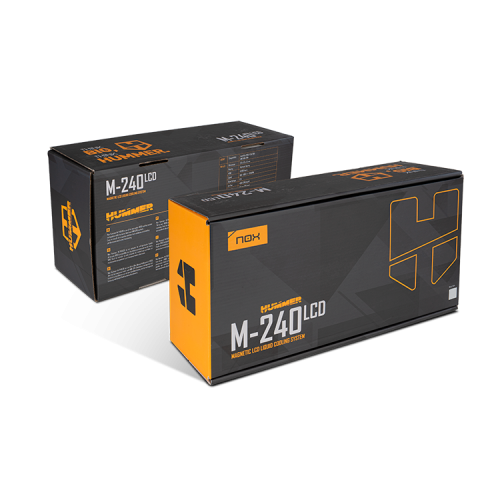 Sistema de Refrigeración Líquida Nox M-240 LCD/ Blanco_6