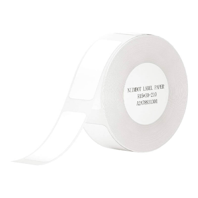 Thermal labels Niimbot stickers  T 15x30mm 210 psc (White)_0