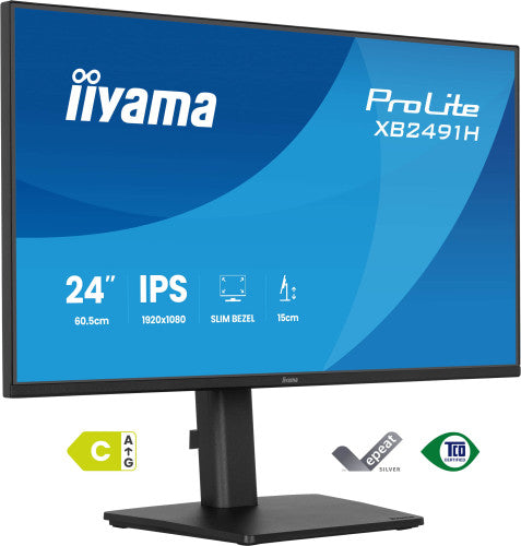 iiyama ProLite XB2491H-B1 pantalla para PC 60,5 cm (23.8") 1920 x 1080 Pixeles Full HD Negro_0