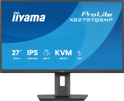 MONITOR IIYAMA 27" IPS, 4-SIDE SLIM BEZEL  2560X1440 75HZ_3