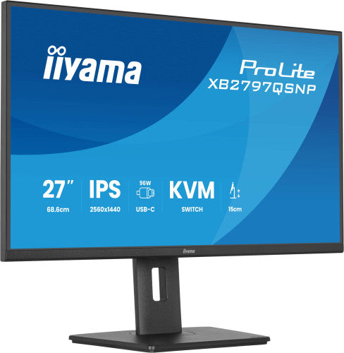 MONITOR IIYAMA 27" IPS, 4-SIDE SLIM BEZEL  2560X1440 75HZ_4