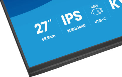 MONITOR IIYAMA 27" IPS, 4-SIDE SLIM BEZEL  2560X1440 75HZ_9