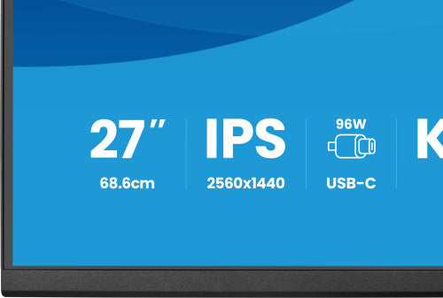 MONITOR IIYAMA 27" IPS, 4-SIDE SLIM BEZEL  2560X1440 75HZ_10