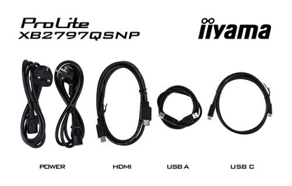 MONITOR IIYAMA 27" IPS, 4-SIDE SLIM BEZEL  2560X1440 75HZ_19