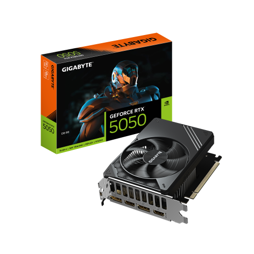 Tarjeta Gráfica Gigabyte GeForce RTX 5050 D6 8G/ 8GB GDDR6_0