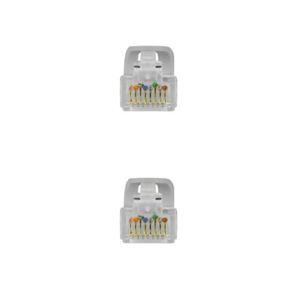 Cable de Red RJ45 UTP Nanocable 10.20.1800-L25 Cat.6A/ LSZH/ 25cm/ Gris_3