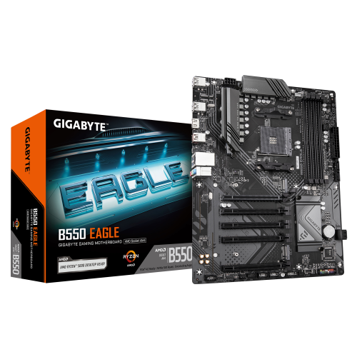 Mainboard GIGABYTE B550 EAGLE / Preto_0