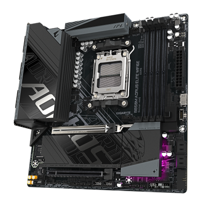 Mainboard GIGABYTE B850M AORUS ELITE WIFI6E / Preto_2