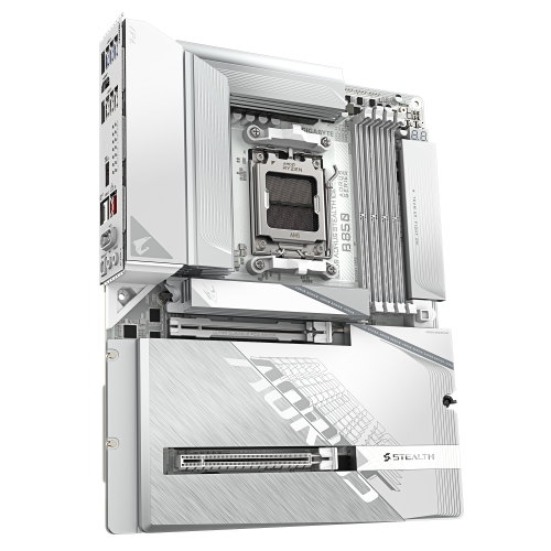 Mainboard GIGABYTE B850 AORUS STEALTH ICE / Branco_3
