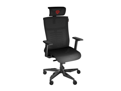 Silla para Videogames GENESIS / Preto / Asiento de Malla_1