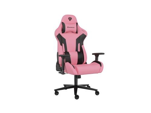 Silla para Videogames GENESIS / Preto / Rosa_6