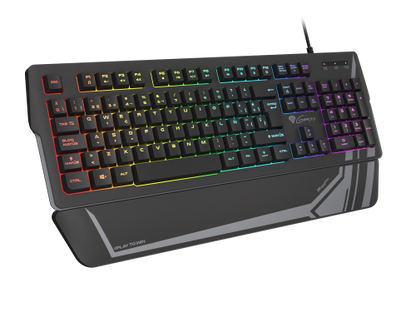 Teclado Gaming GENESIS / Preto / RGB QWERTY Espanhol USB_0