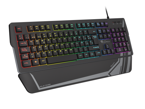 Teclado Gaming GENESIS / Preto / RGB QWERTY Espanhol USB_0