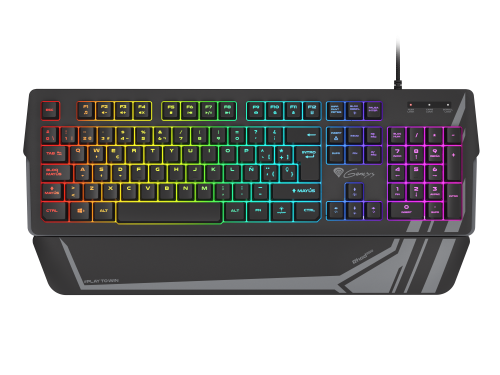 Teclado Gaming GENESIS / Preto / RGB QWERTY Espanhol USB_1