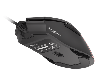 Ratón GENESIS Krypton 220 / Óptico / 6400 DPI / Preto_2