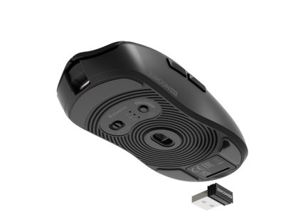 Rato GENESIS Zircon 500 / Preto / Wireless + Bluetooth + USB Type-C / Óptico 10000 DPI / PE21416261_1