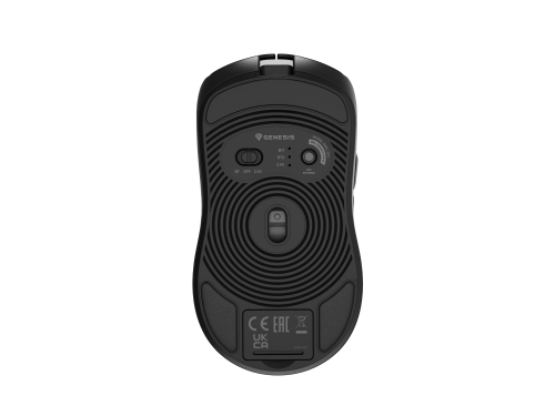 Rato GENESIS Zircon 500 / Preto / Wireless + Bluetooth + USB Type-C / Óptico 10000 DPI / PE21416261_2