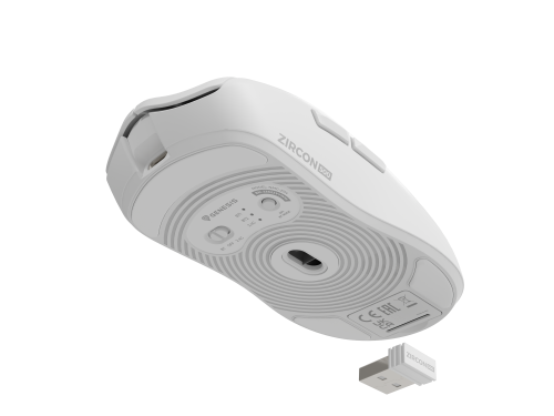 Ratón GENESIS / Preto / RF Wireless + Bluetooth + USB Type-C / Óptico 10000 DPI_1