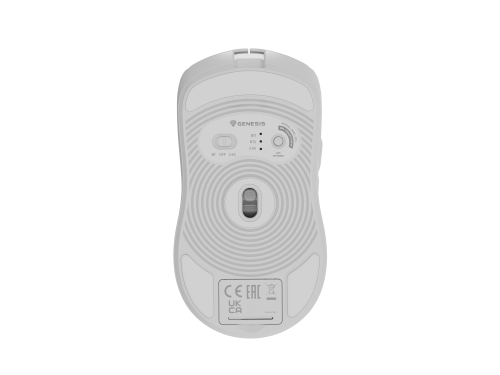 Ratón GENESIS / Preto / RF Wireless + Bluetooth + USB Type-C / Óptico 10000 DPI_3
