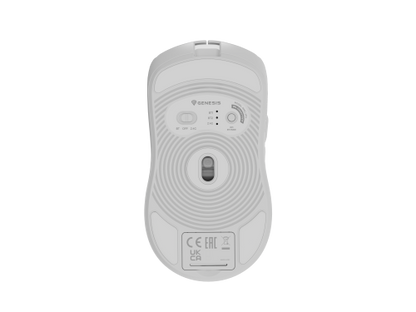 Ratón GENESIS / Preto / RF Wireless + Bluetooth + USB Type-C / Óptico 10000 DPI_3