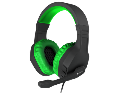 Auriculares GENESIS / Preto / Verde_0
