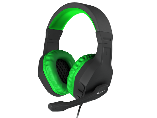 Auriculares GENESIS / Preto / Verde_0