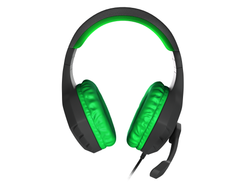 Auriculares GENESIS / Preto / Verde_1