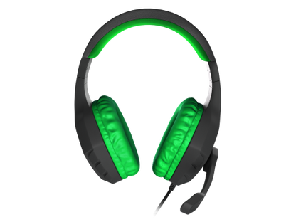 Auriculares GENESIS / Preto / Verde_1