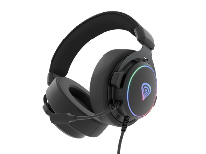 Auriculares Diadema GENESIS / Preto_6
