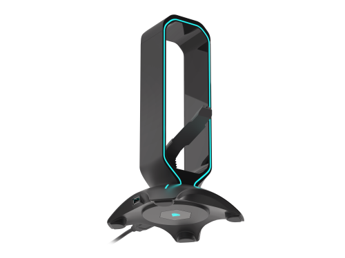 Suporte para Auriculares Genesis / Preto_4