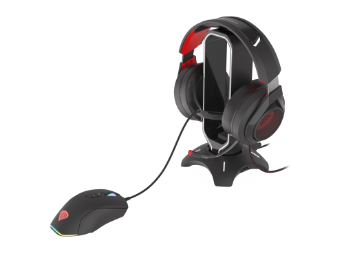 Suporte para Auriculares Genesis / Preto_6