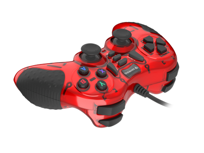 Gamepad Genesis / Vermelho / USB 2.0 Analógico/Digital PC_2