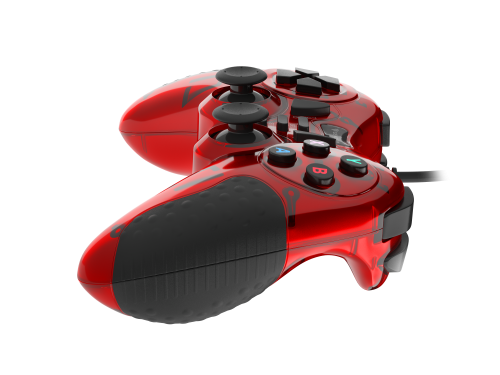 Gamepad Genesis / Vermelho / USB 2.0 Analógico/Digital PC_3