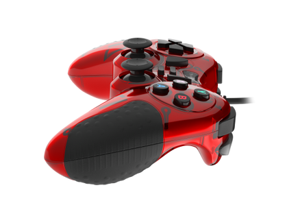 Gamepad Genesis / Vermelho / USB 2.0 Analógico/Digital PC_3