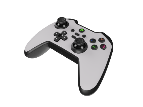 Gamepad GENESIS / Blanco / Bluetooth / Analógico/Digital / Android, MAC, Nintendo Switch, PC, iOS_2