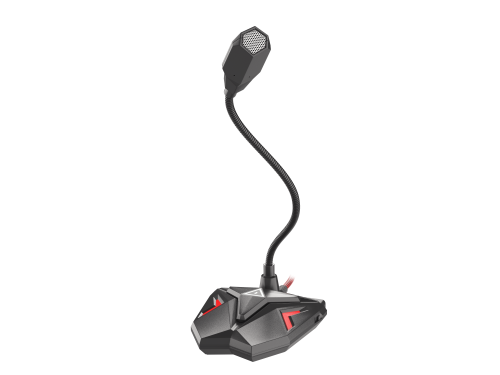 Microfone GENESIS Radium 100 / Preto e Vermelho_0
