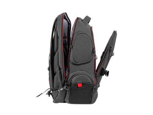 Mochila GENESIS / Preto e Vermelho / 43,9 cm (17.3")_5