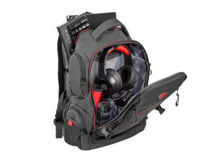 Mochila GENESIS / Preto e Vermelho / 43,9 cm (17.3")_7