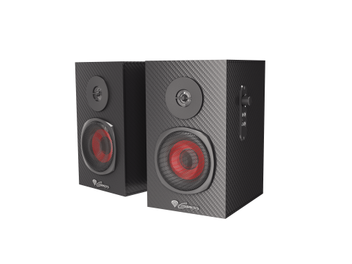 Coluna de Som GENESIS / Preto e Vermelho / 20 W_1