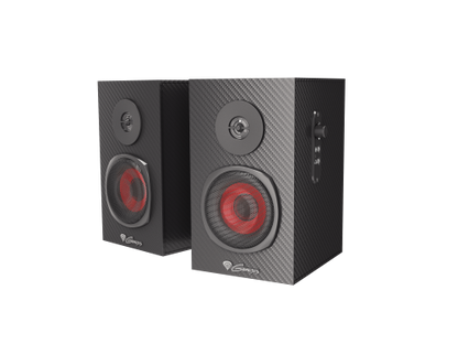 Coluna de Som GENESIS / Preto e Vermelho / 20 W_1