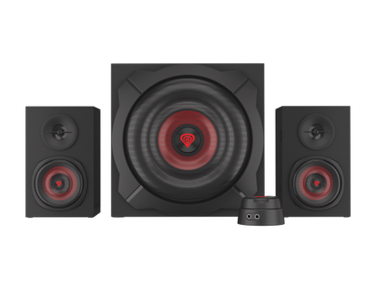 Conjunto de Altavoces GENESIS / Preto e Vermelho / 60 W / 2.1 canais / Bluetooth / AU05416018_3
