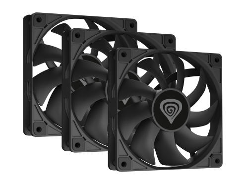 Carcasa de Computador Genesis / Preto / Ventilador 12 cm / 3 Peças_3