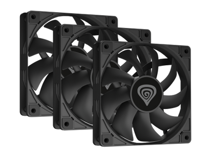 Carcasa de Computador Genesis / Preto / Ventilador 12 cm / 3 Peças_3
