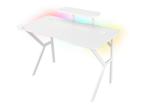 Teclado GENESIS Holm 320 RGB / Branco_0